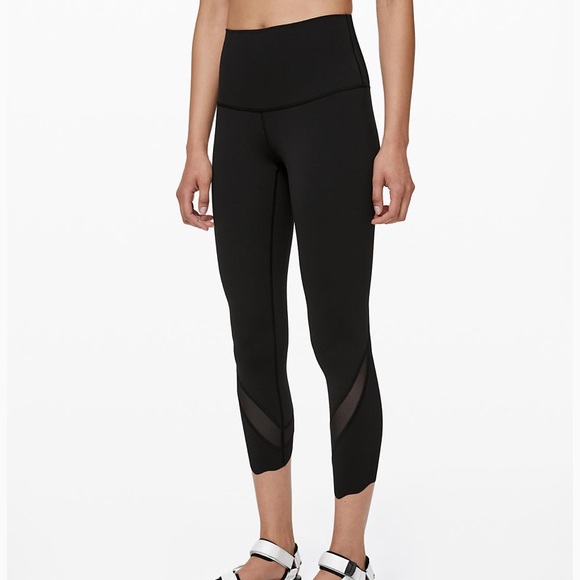 lululemon athletica Pants - Scalloped lululemon leggings